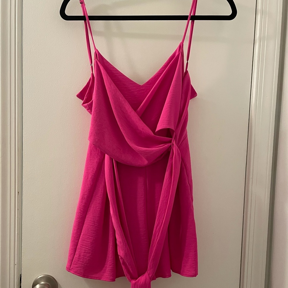 south moon under pink romper